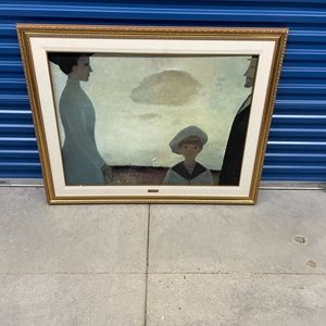 Jp Lemieux print “1910 remembered” on canvas